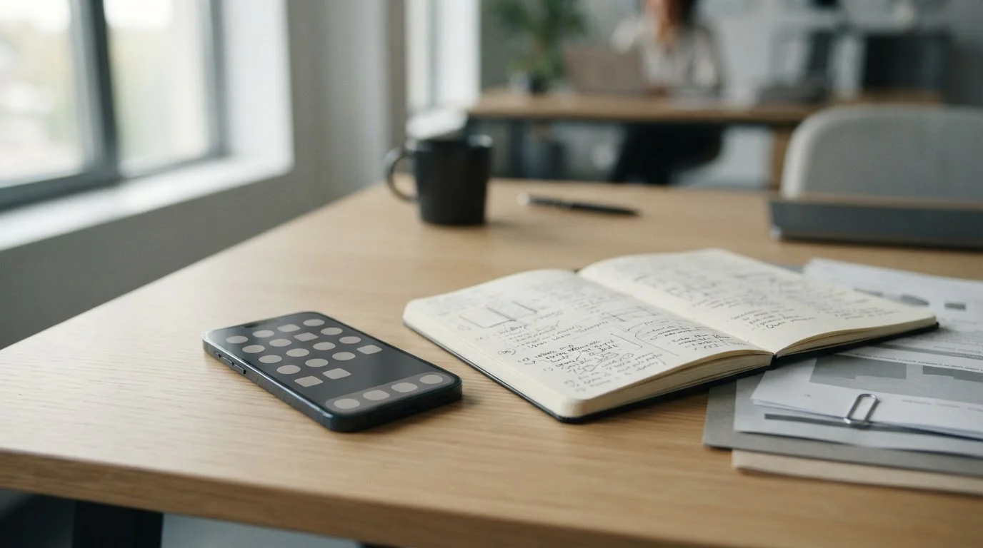 Smartphone mostrando opciones de aplicaciones de apuestas con documentación sobre regulación y costes