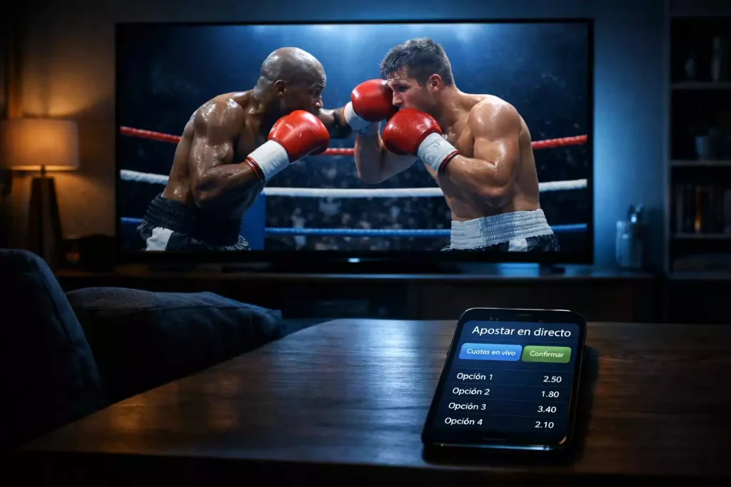 Ver boxeo en streaming y apostar en directo
