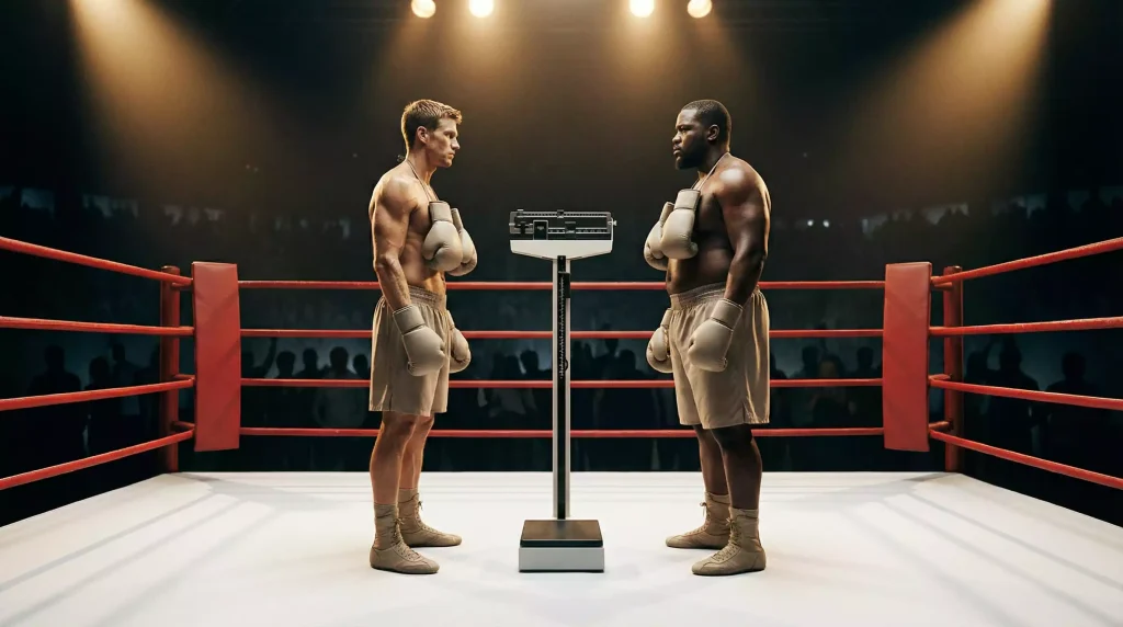 Categorías de peso en boxeo profesional para apostadores