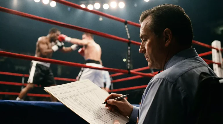 Jueces y puntuación en boxeo para apuestas